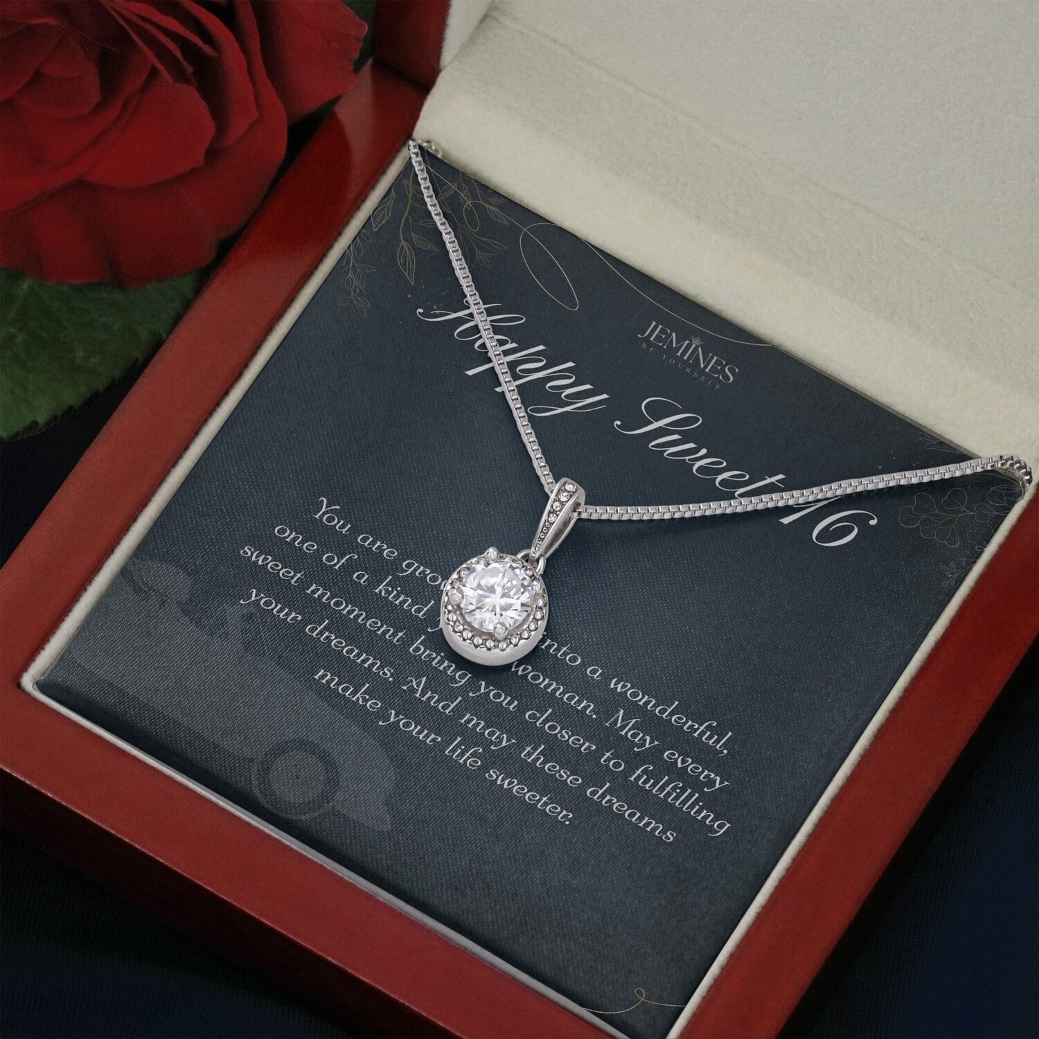 16th Birthday Eternal Hope Necklace Elegant Gift - JEMINES