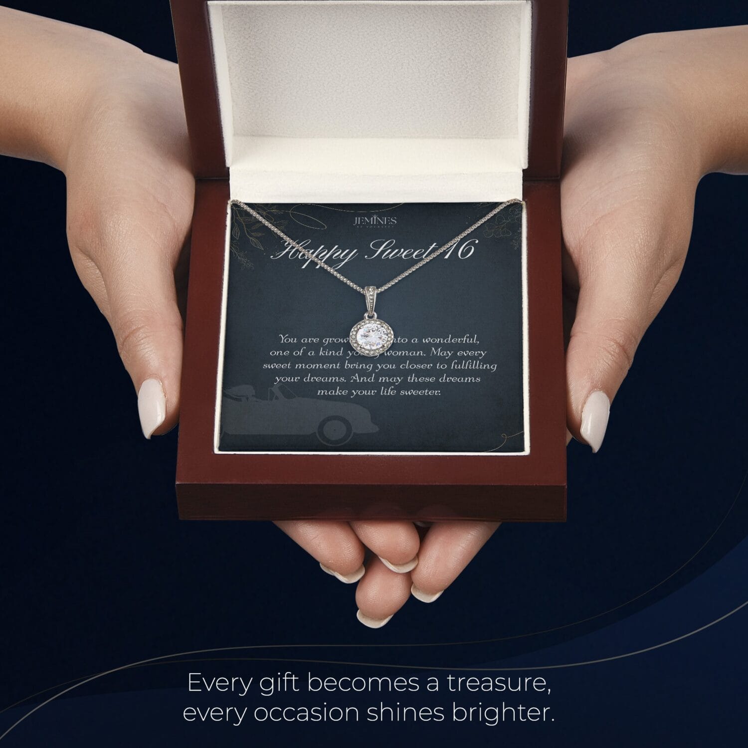 16th Birthday Eternal Hope Necklace Elegant Gift - JEMINES