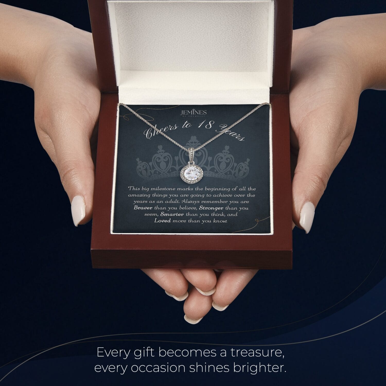18th Birthday Eternal Hope Necklace Elegant Gift - JEMINES