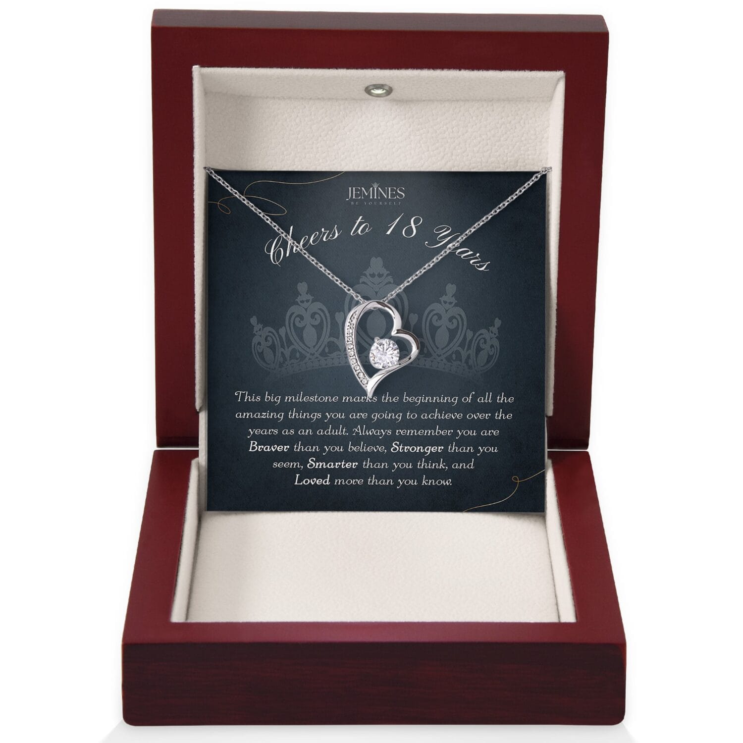 18th Birthday Forever Love Necklace Gift