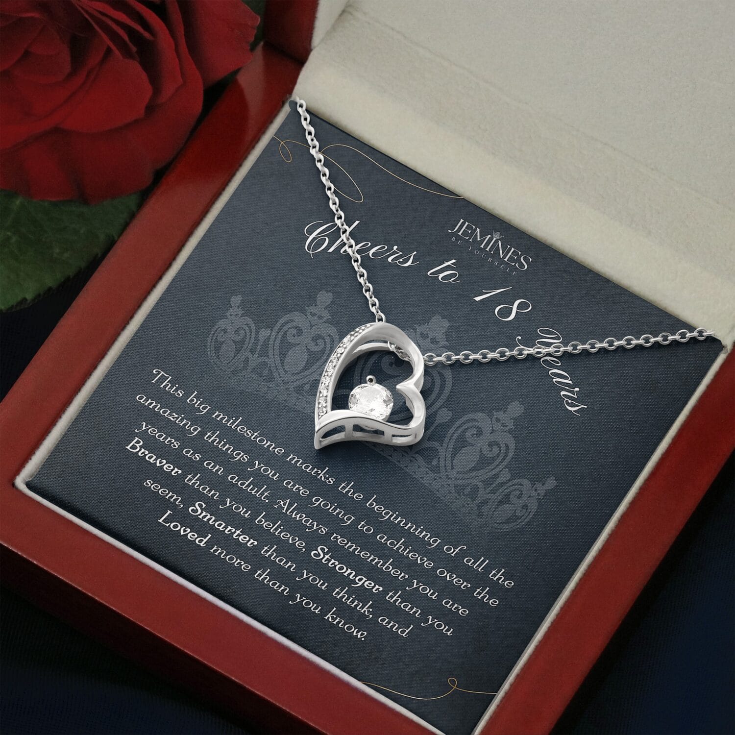 18th Birthday Forever Love Necklace Elegant Gift - JEMINES