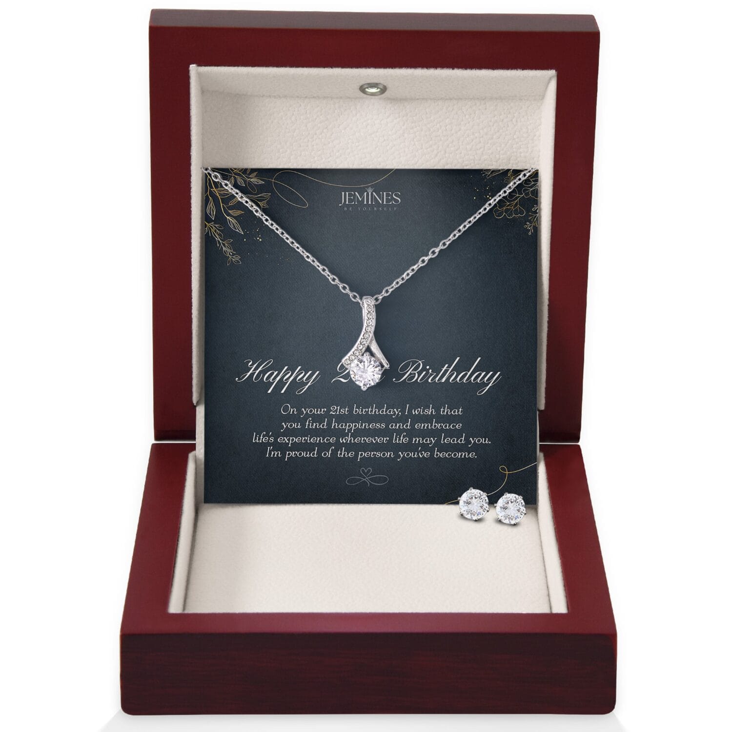 21st Birthday Alluring Beauty Set Necklace