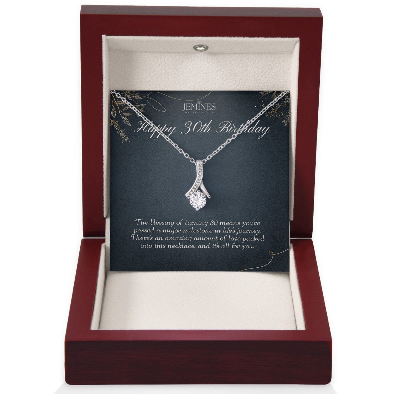 30th Birthday Alluring Beauty Necklace Gift