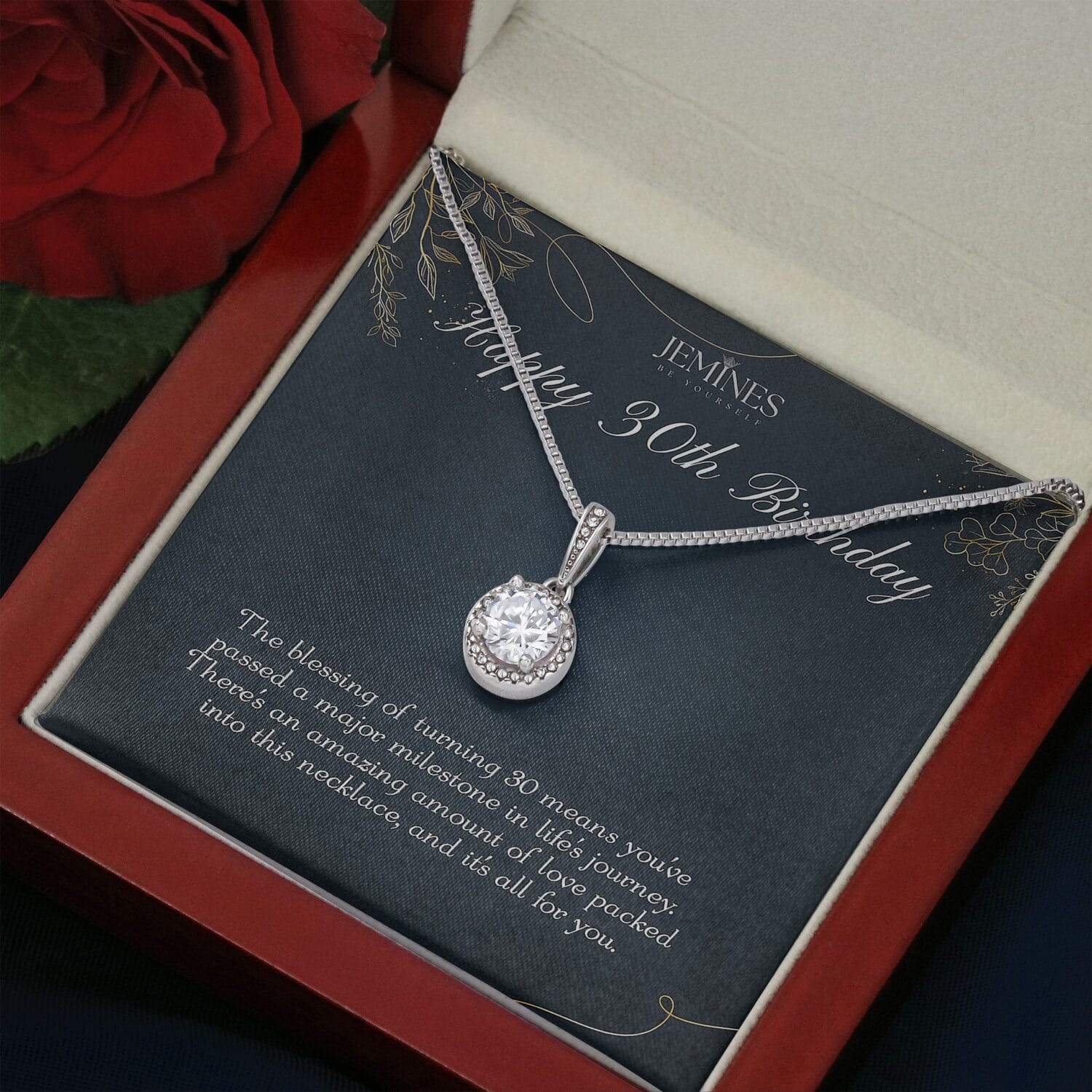 30th Birthday Eternal Hope Necklace Elegant Gift - JEMINES