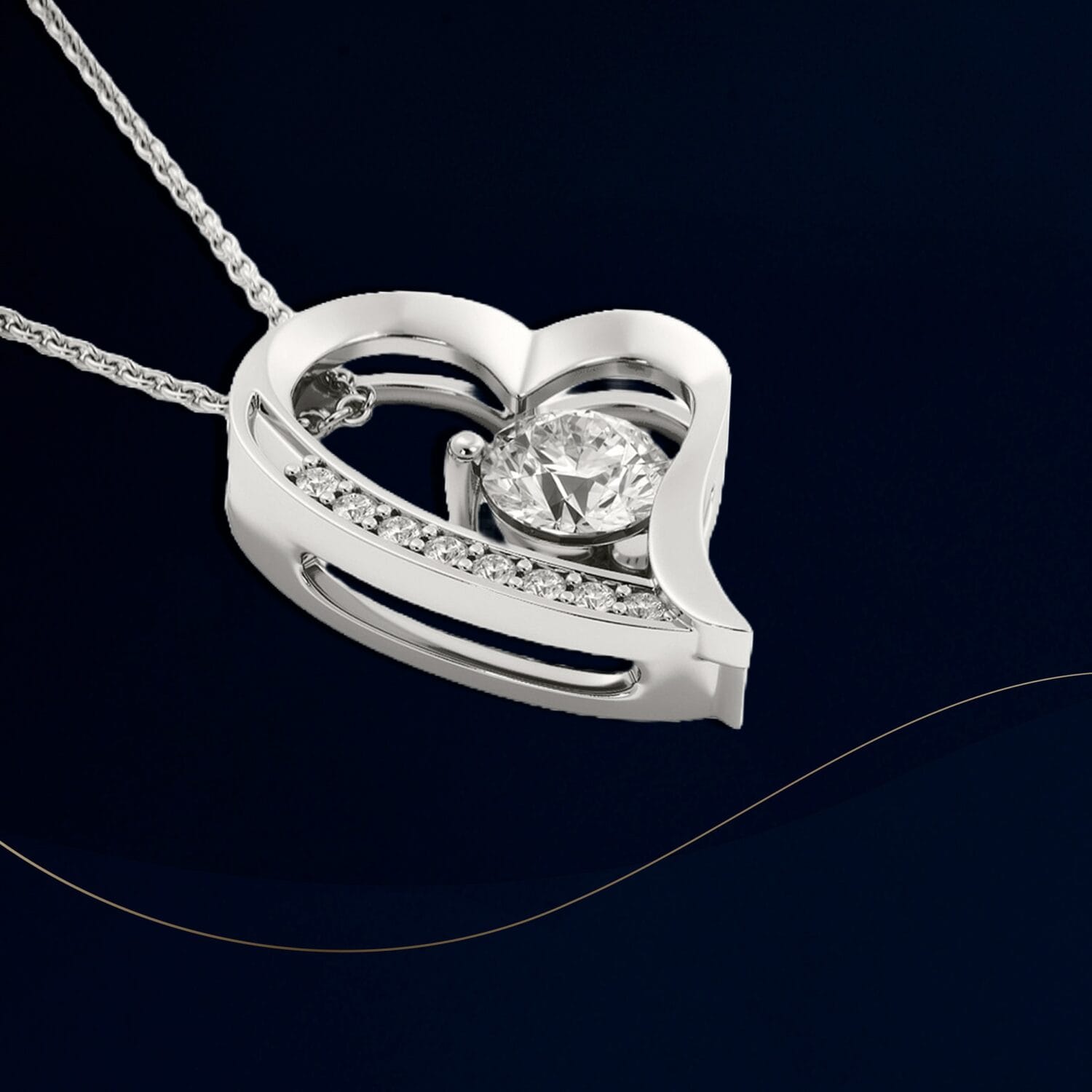 60th Birthday Forever Love Necklace Elegant Gift - JEMINES