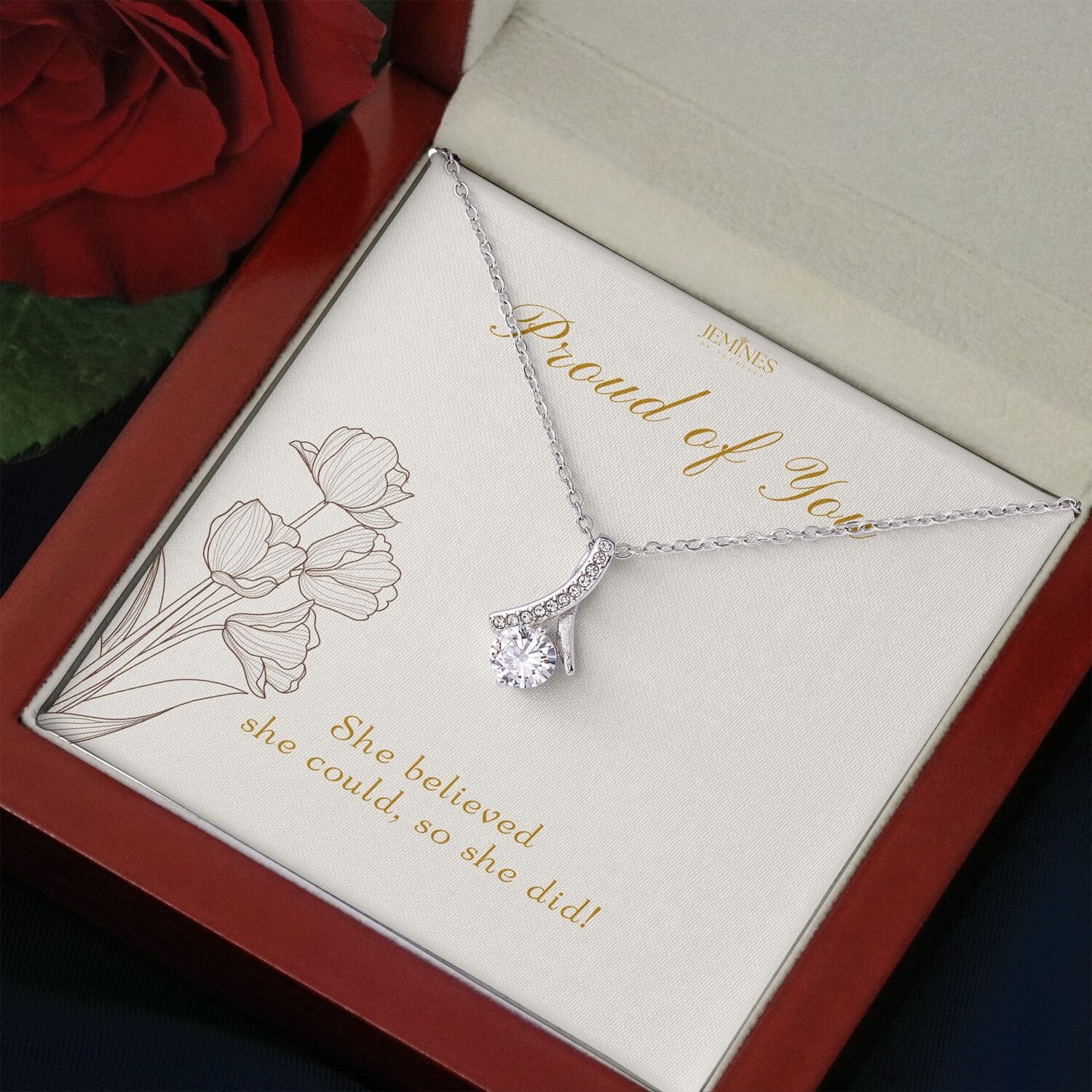 Alluring Beauty Necklace Elegant Gift - JEMINES
