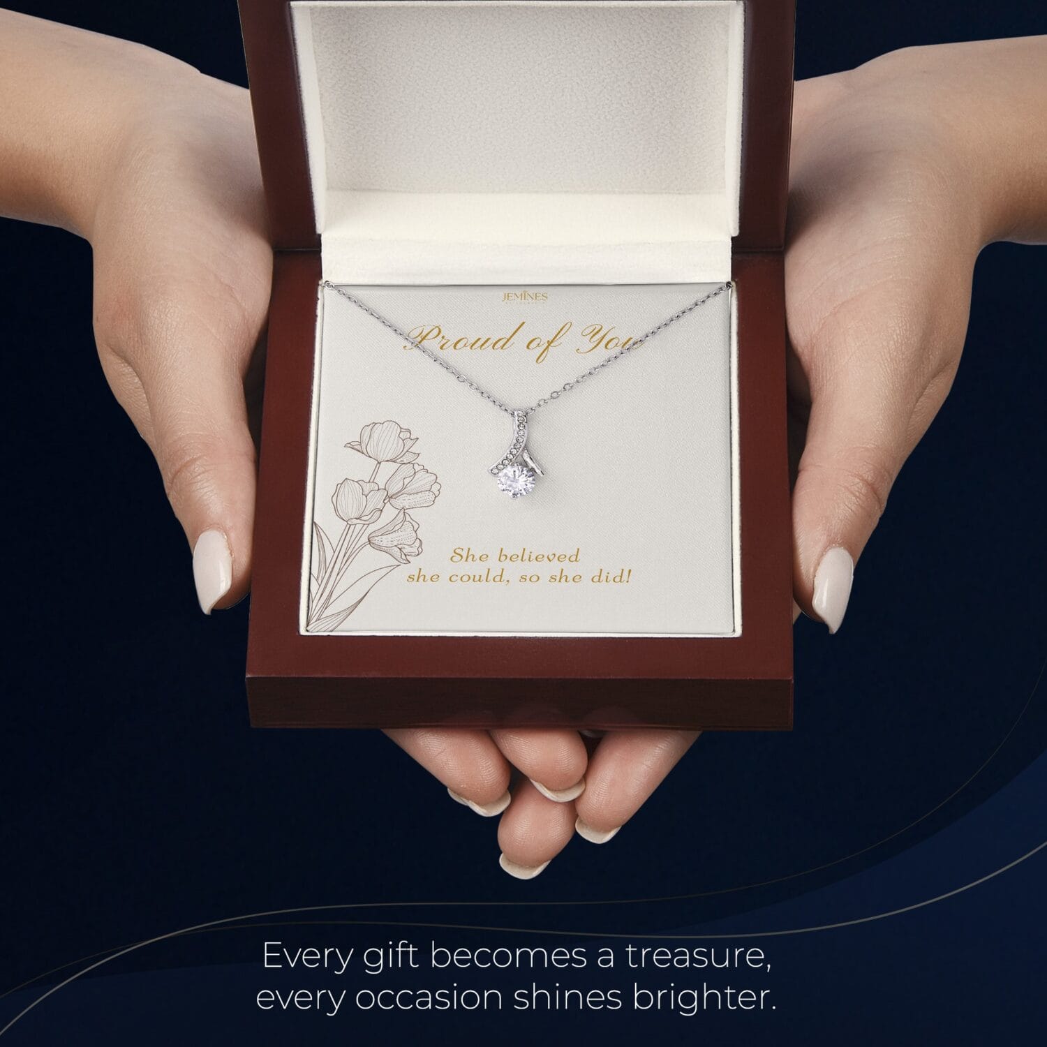 Alluring Beauty Necklace Elegant Gift - JEMINES