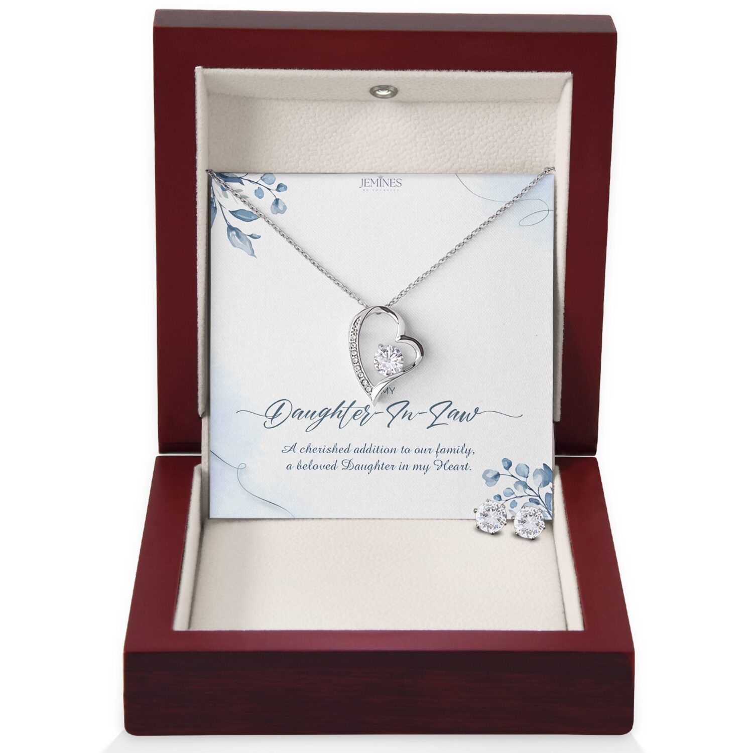 Daughter-In-Law Forever Love Set Necklace