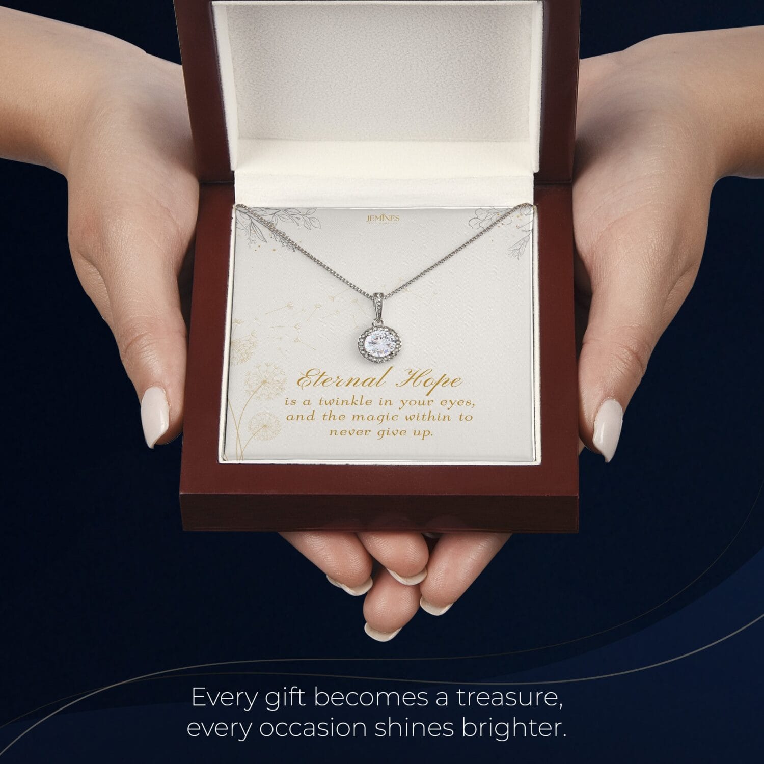 Eternal Hope Necklace Elegant Gift - JEMINES