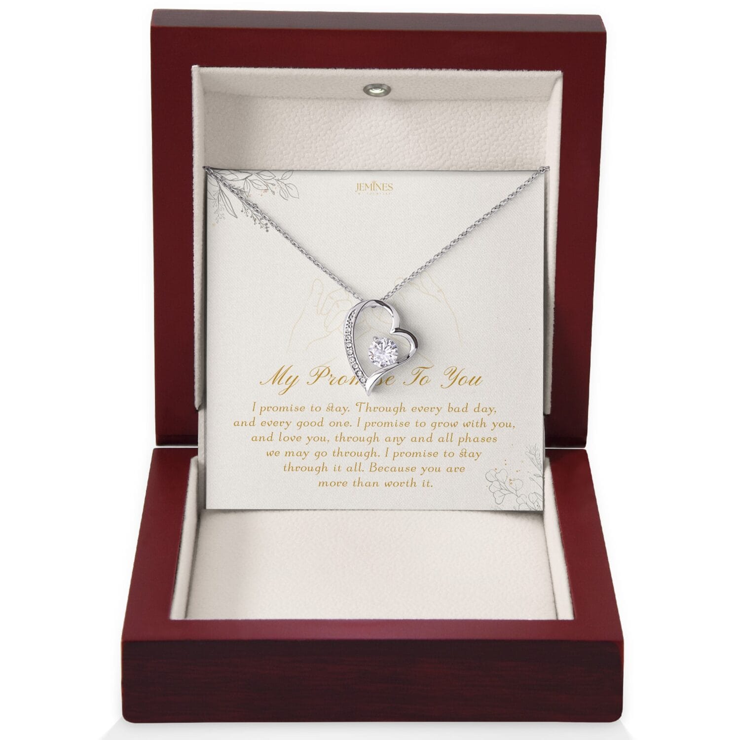 Forever Love Necklace Elegant Gift