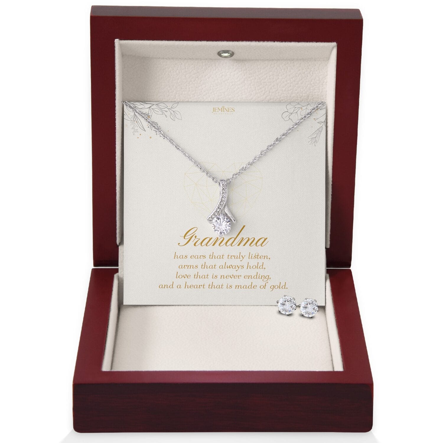 Grandma Alluring Beauty Set Necklace Gift