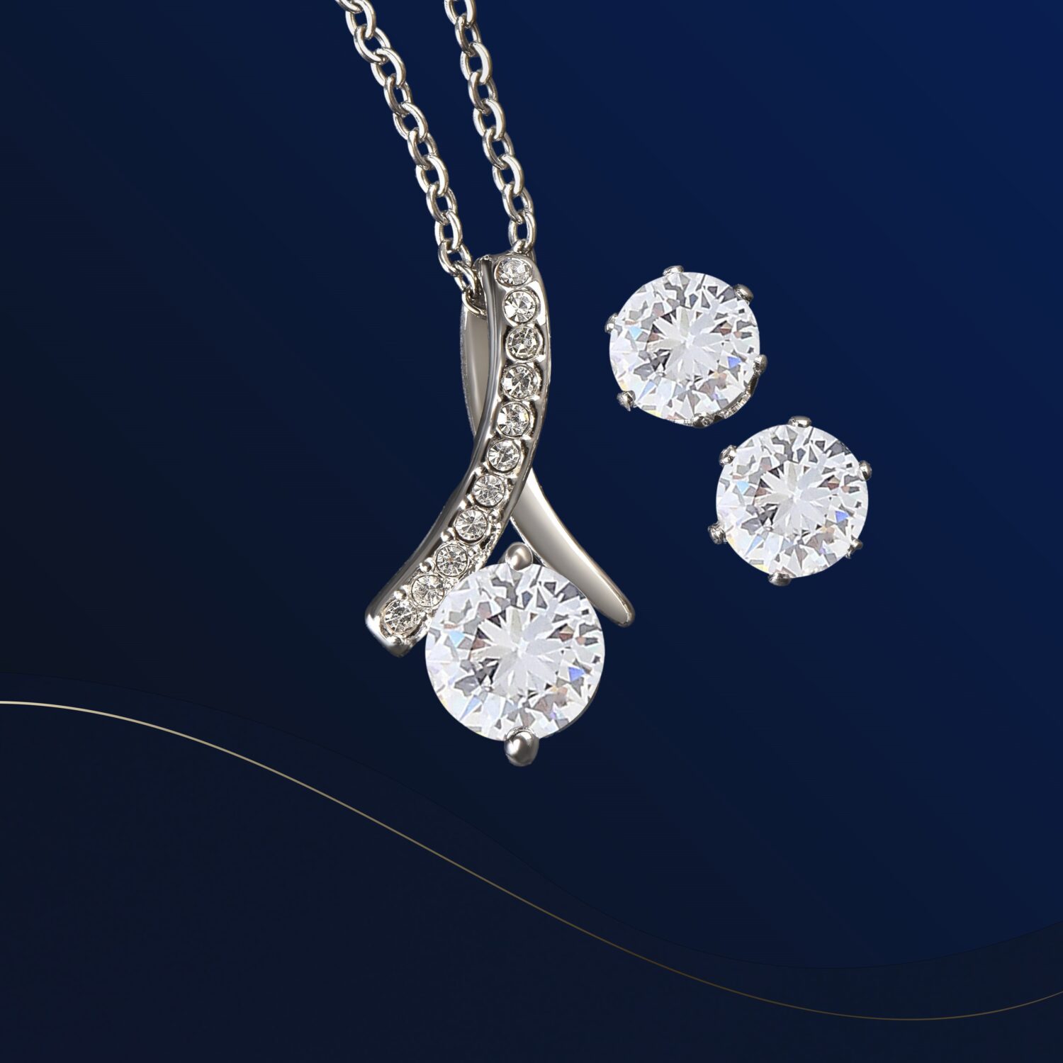 Grandma Alluring Beauty Set Necklace Elegant Gift - JEMINES