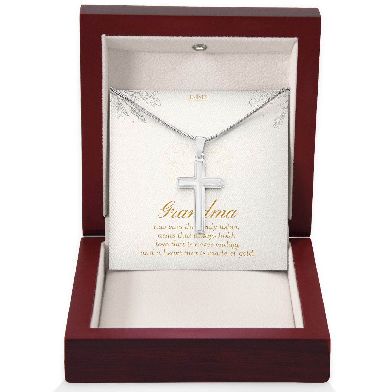 Grandma Artisan Cross Elegant Gift