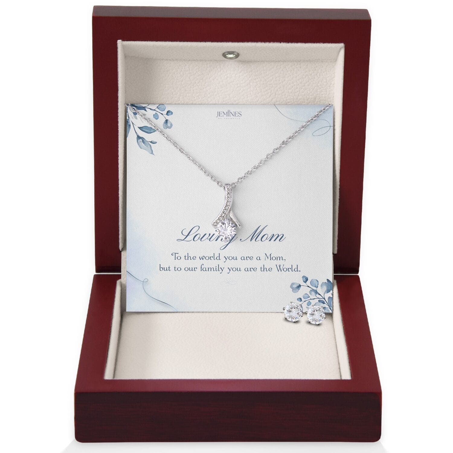 Loving Mom Alluring Beauty Set Necklace