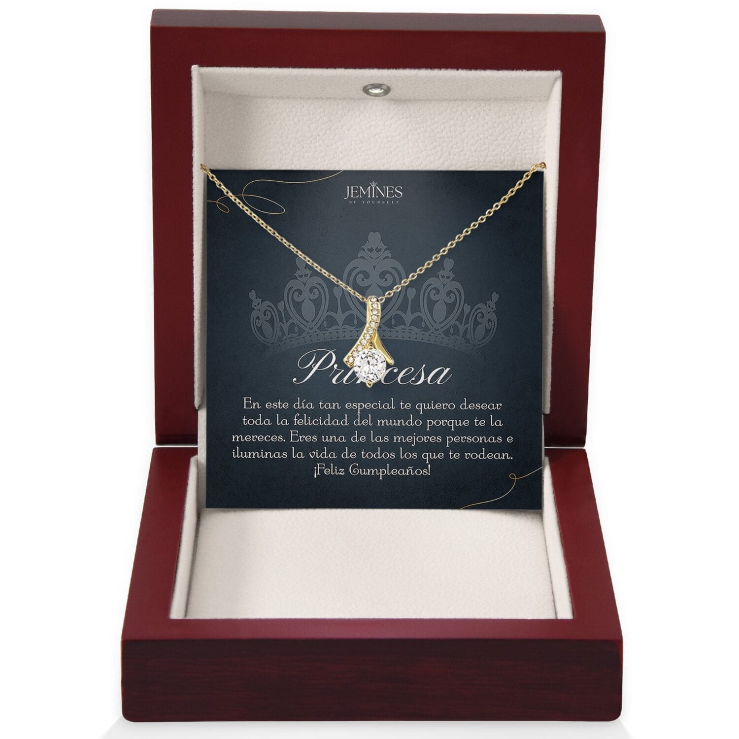 Princesa Birthday Alluring Gold Necklace