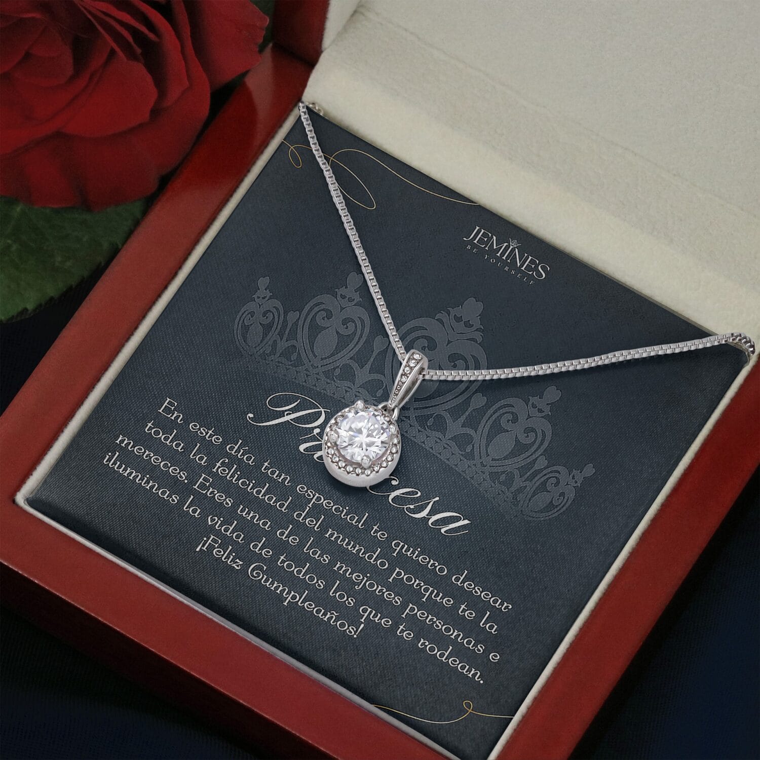 Princesa Birthday Eternal Hope Necklace Elegant Gift - JEMINES