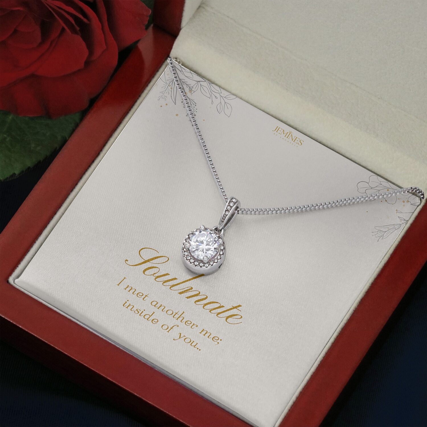 Soulmate Eternal Hope Necklace Elegant Gift - JEMINES