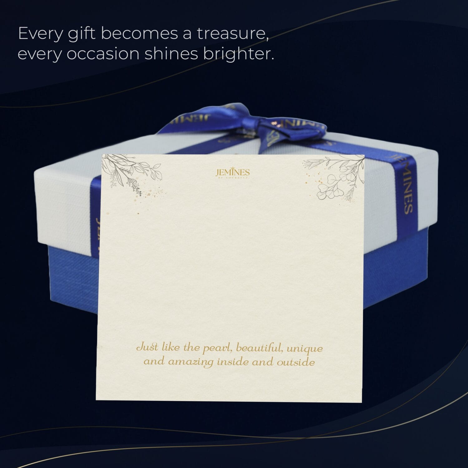 South Sea Pearl Necklace Elegant Gift - JEMINES