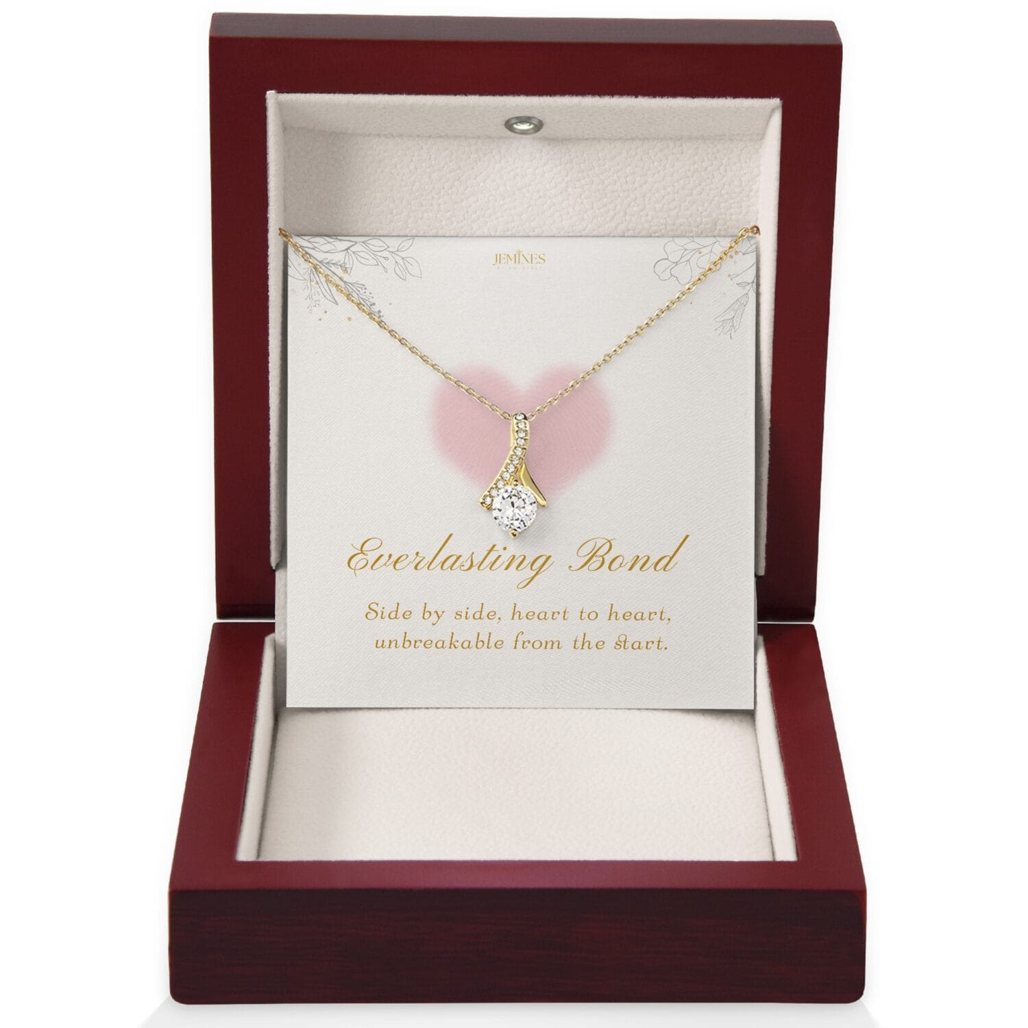 Wife Alluring Beauty Gold Necklace Gift