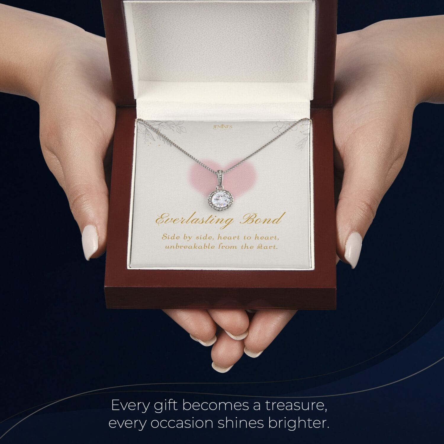 Wife Eternal Hope Necklace Elegant Gift - JEMINES