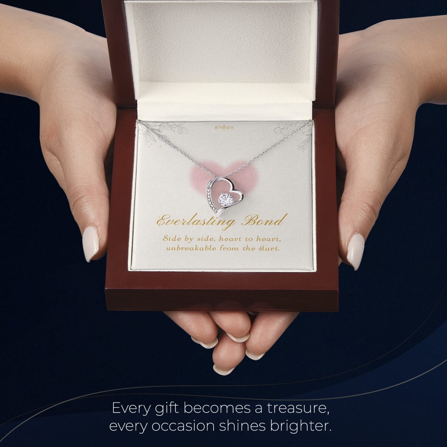 Wife Forever Love Necklace Elegant Gift - JEMINES