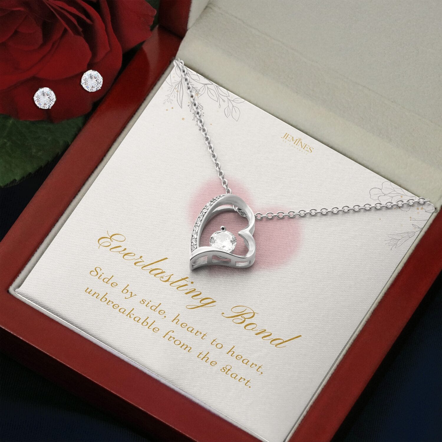Wife Forever Love Set Necklace Elegant Gift - JEMINES