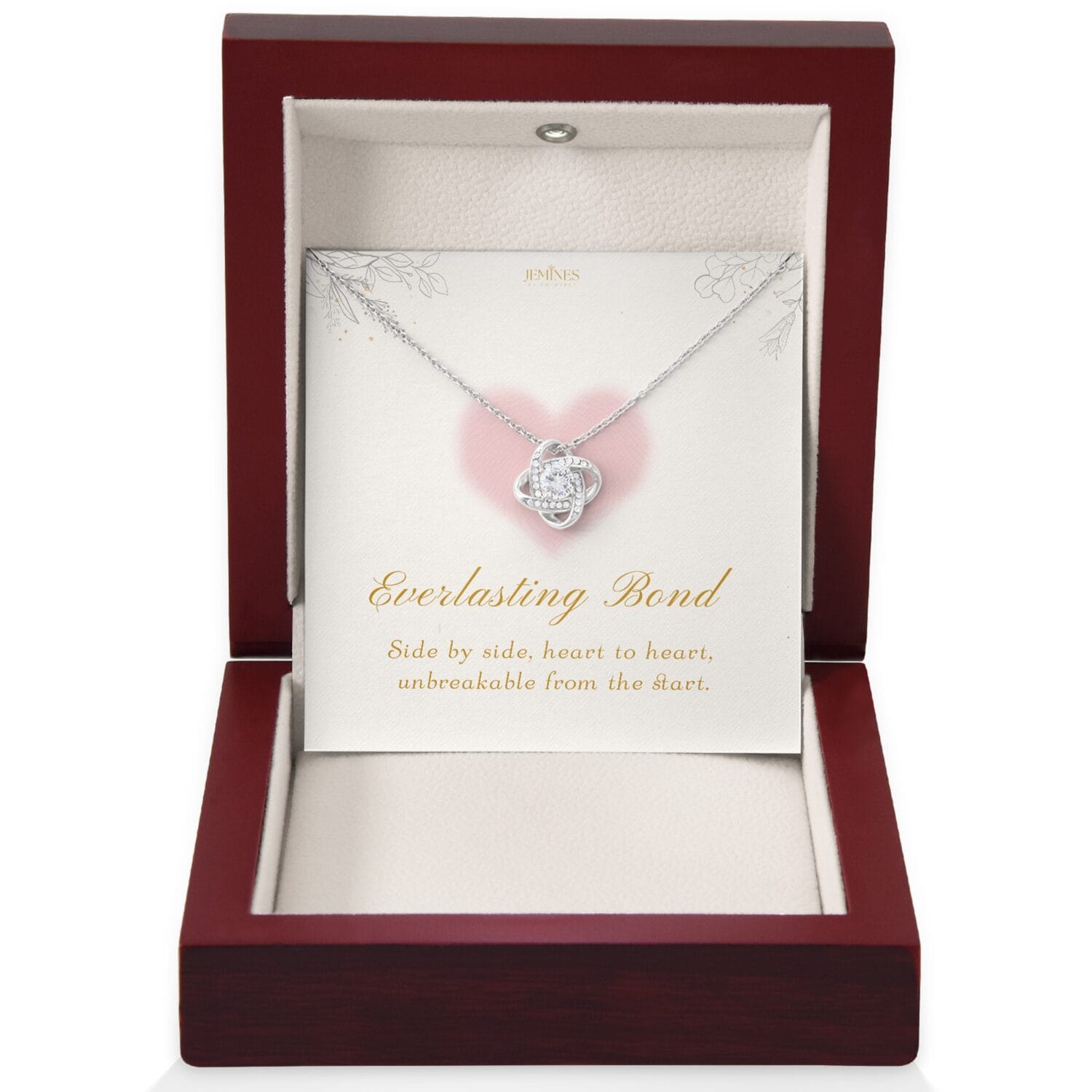 Wife Love Knot Necklace Gift