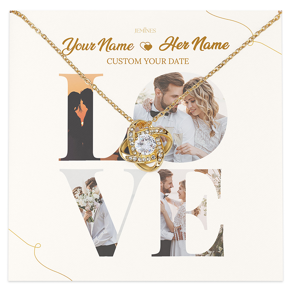 Anniversary Necklace Personalized Photo Gifts