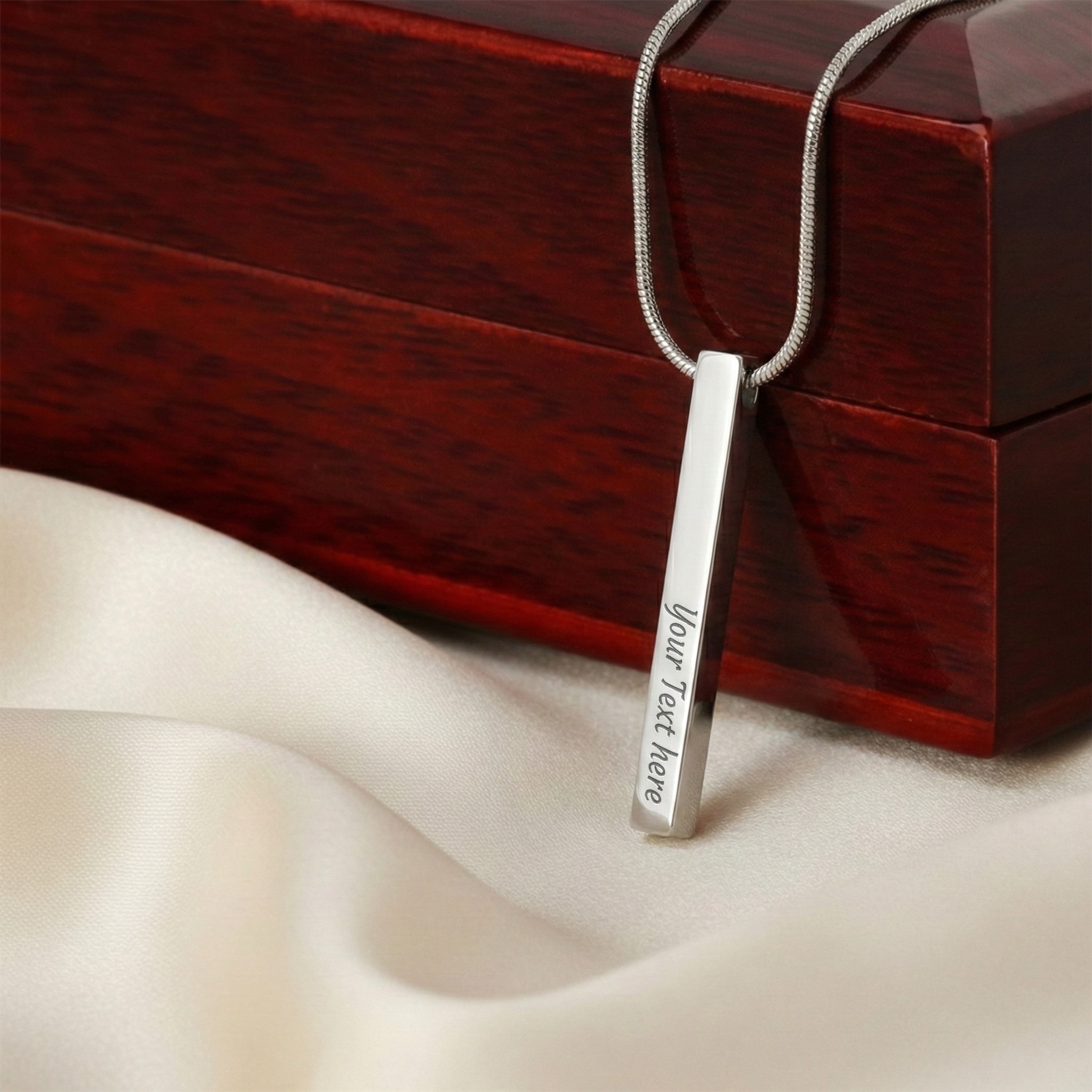 Custom Dangle Name Necklace Personalized Gifts — JEMINES