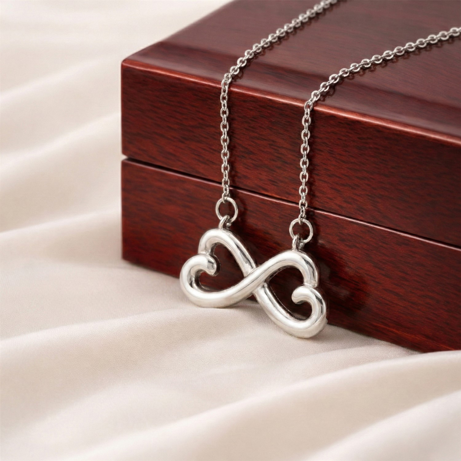 Endless Love Necklace with Meaningful Message Card Gifts