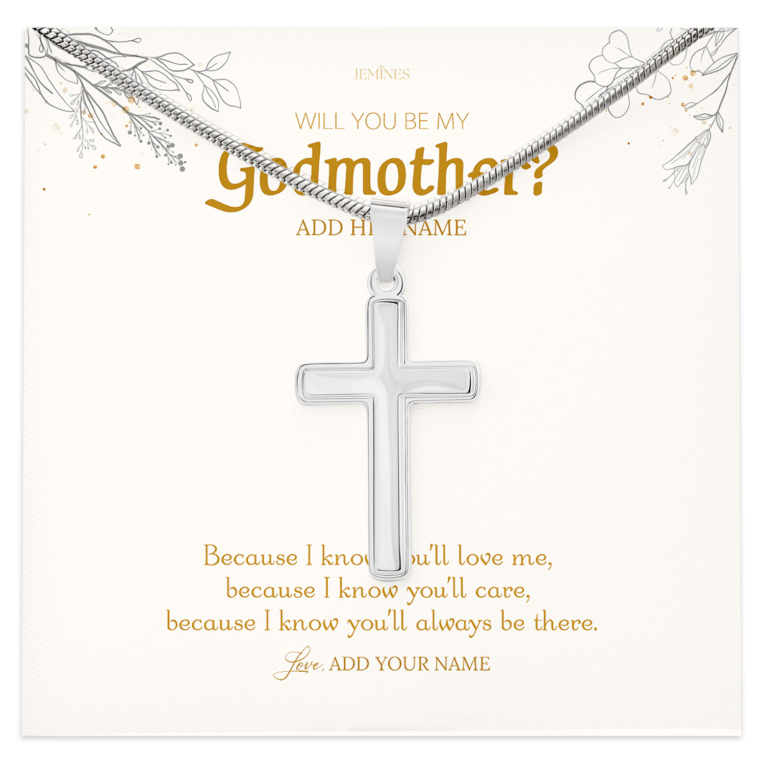 Godmother Necklace Spiritual Gifts