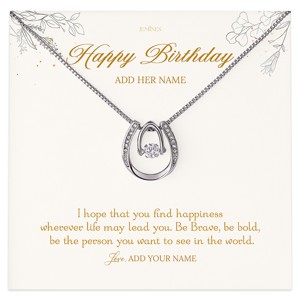 Happy Birthday Necklace Gifts