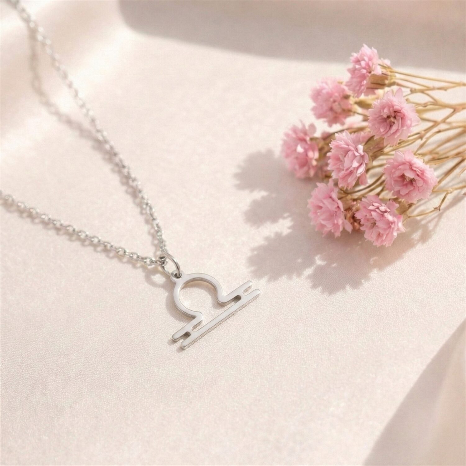 Libra Zodiac Necklace Personalized Gifts - JEMINES