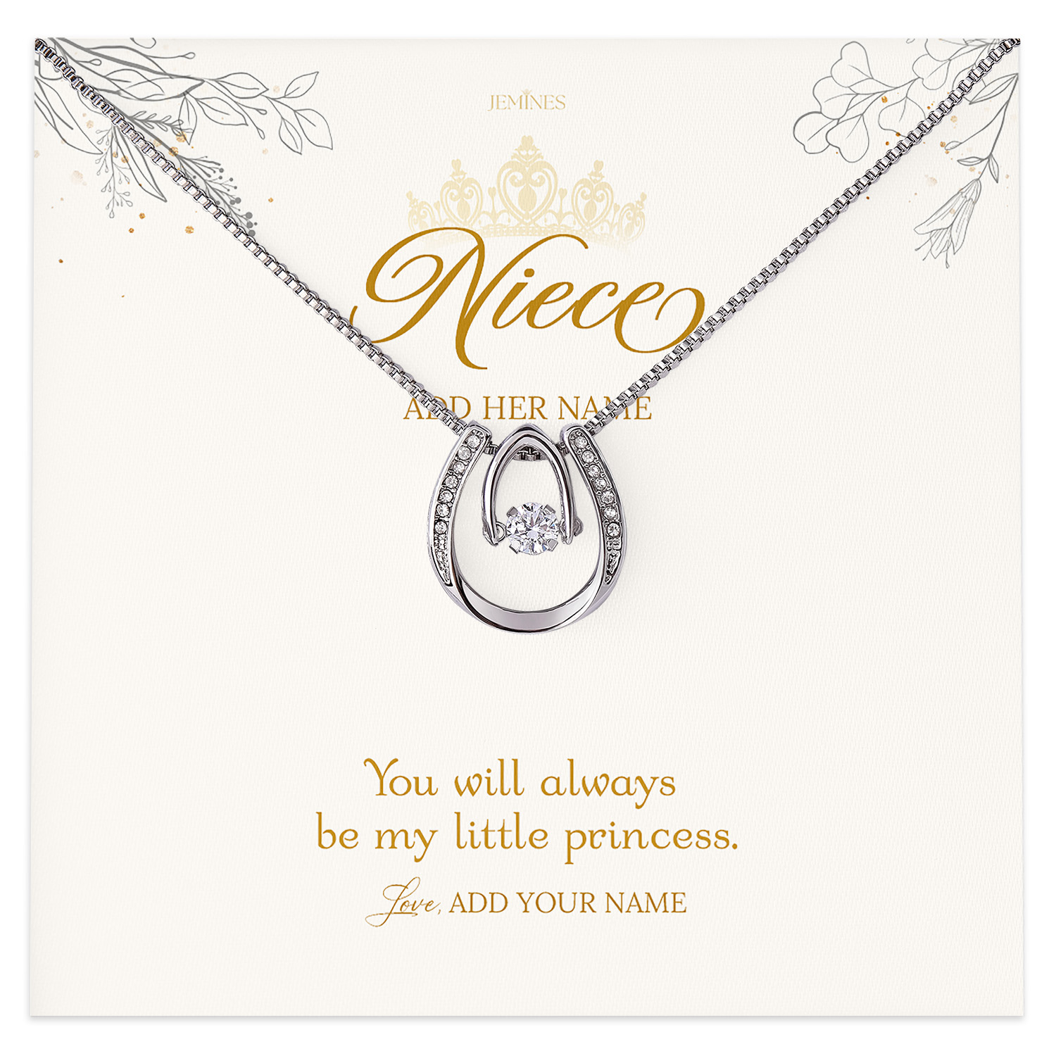 Niece Necklace Personalized Gifts