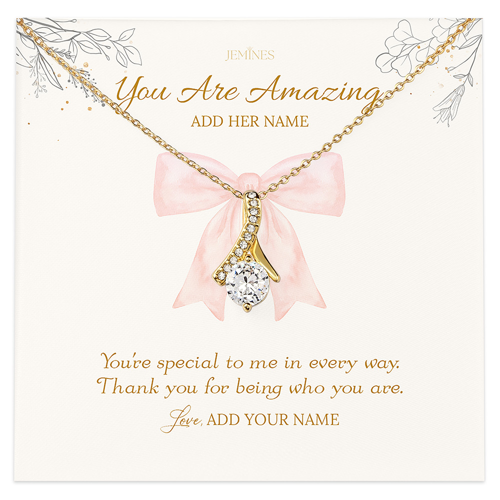 You Are Amazing Encouragement Necklace Gifts